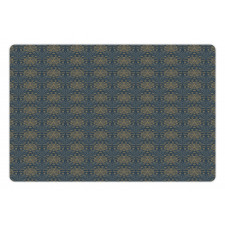 Colorful Art Deco Pet Mat