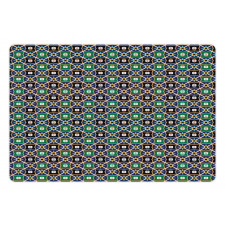 Vibrant Petals Pet Mat