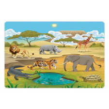 Landscape Forest Pet Mat