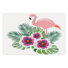 Flamingo Tropical Bouquet Pet Mat