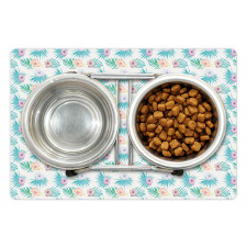 Summer Botanic Blossoms Pet Mat