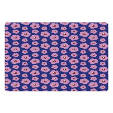 Rhythmic Vibrant Floral Pet Mat