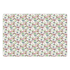 Coral Snakes Design Pet Mat