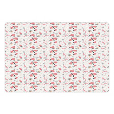 Dashes Dragonflies Pet Mat