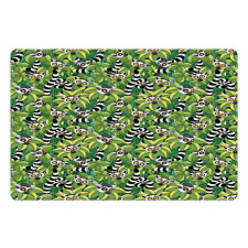 Exotic Jungle Monkey Graphic Pet Mat