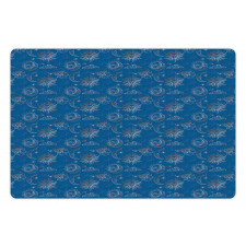 Monochrome Celestial Sun Pet Mat