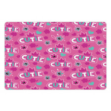 Crown Pattern Flower Pet Mat