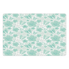 Spring Butterflies Pet Mat