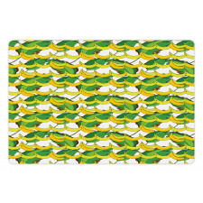 Tropical Fruit and Leaves Pet Mat
