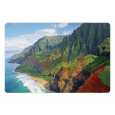 Na Pali Coast Kauai Sea Pet Mat