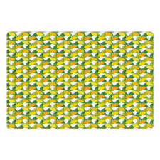 Vitamin C Citrus Drawing Pet Mat