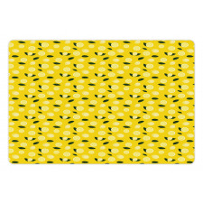 Fresh Citrus in Summer Tones Pet Mat