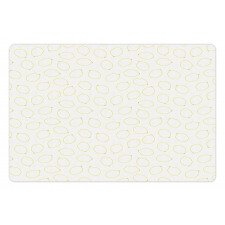 Simple Citrus Cartoon Pet Mat