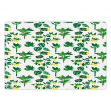 Tropical Citrus Blossoms Pet Mat