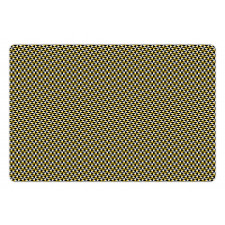 Bicolour Abstract Geometric Pet Mat