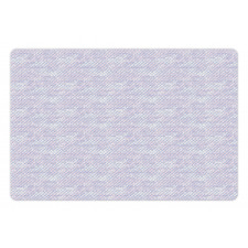 Grunge Look Abstract Shapes Pet Mat