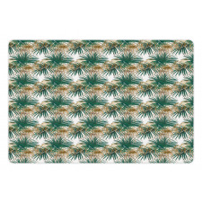 Long Leafy Plants Pet Mat