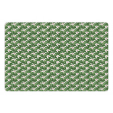 Leafy Exotic Garden Pet Mat