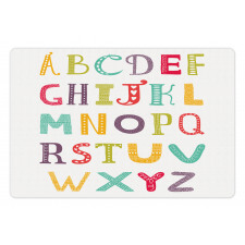 Colorful Education Content Pet Mat