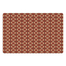 Azulejo Floral Motif Pet Mat