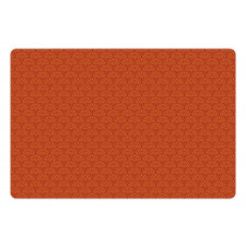 Warm Colors Tradition Ornate Pet Mat