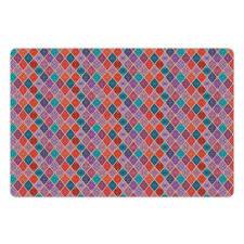 Oriental Rhombuses Pet Mat