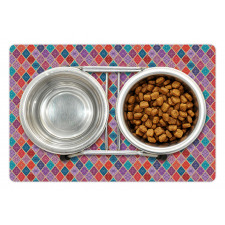 Oriental Rhombuses Pet Mat