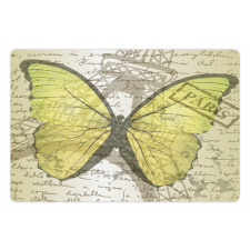 Writing and Butterfly Pet Mat