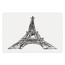 Famous European Tower Pet Mat