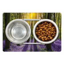 Bluebell Blossoms Pet Mat