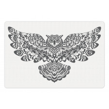 Monochrome Open Wings Pet Mat