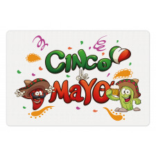 Mexican Cartoon Pet Mat