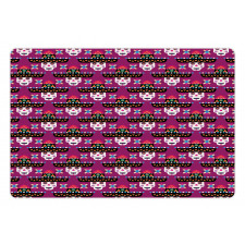 Mexican Ornate Skull Pet Mat