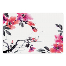 Spring Time Blooms Pet Mat