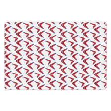 Boomerang Motif Pet Mat