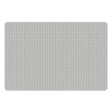 Geometric Greyscale Pet Mat