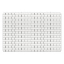 Monotone Street Wall Pattern Pet Mat