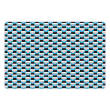 Random and Geometric Shapes Pet Mat