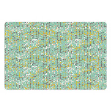 Grunge Street Wall Pattern Pet Mat