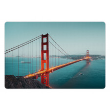 Panoramic Famous Bridge Pet Mat