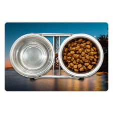 San Francisco Skyline View Pet Mat