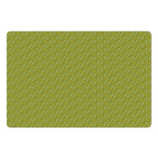 Vegetation Leaves Budding Pet Mat