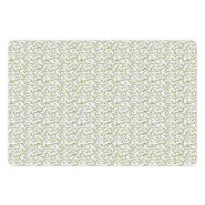 Peace Branches Leaves Art Pet Mat