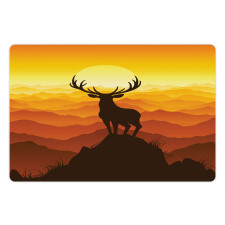 Wildlife Sunset Hill Pet Mat