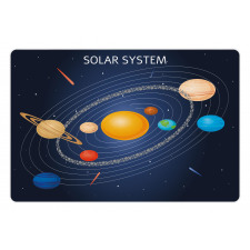 Celestial Cartoon Scheme Pet Mat