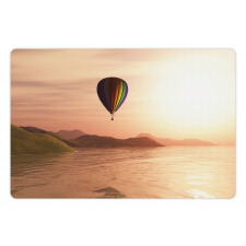 Sunset Landscape Pet Mat