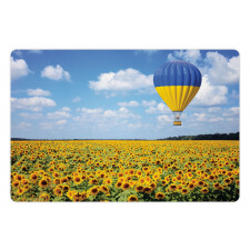 Sunflower Fields Pet Mat