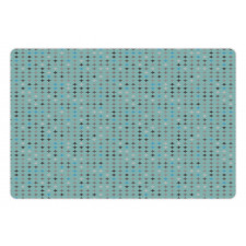 Modern Rounds Pattern Art Pet Mat