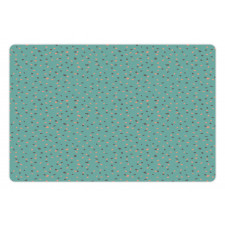 Scribble Irregular Spots Pet Mat