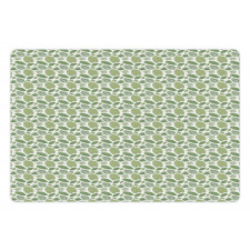 Jungle Leaves Botany Pet Mat